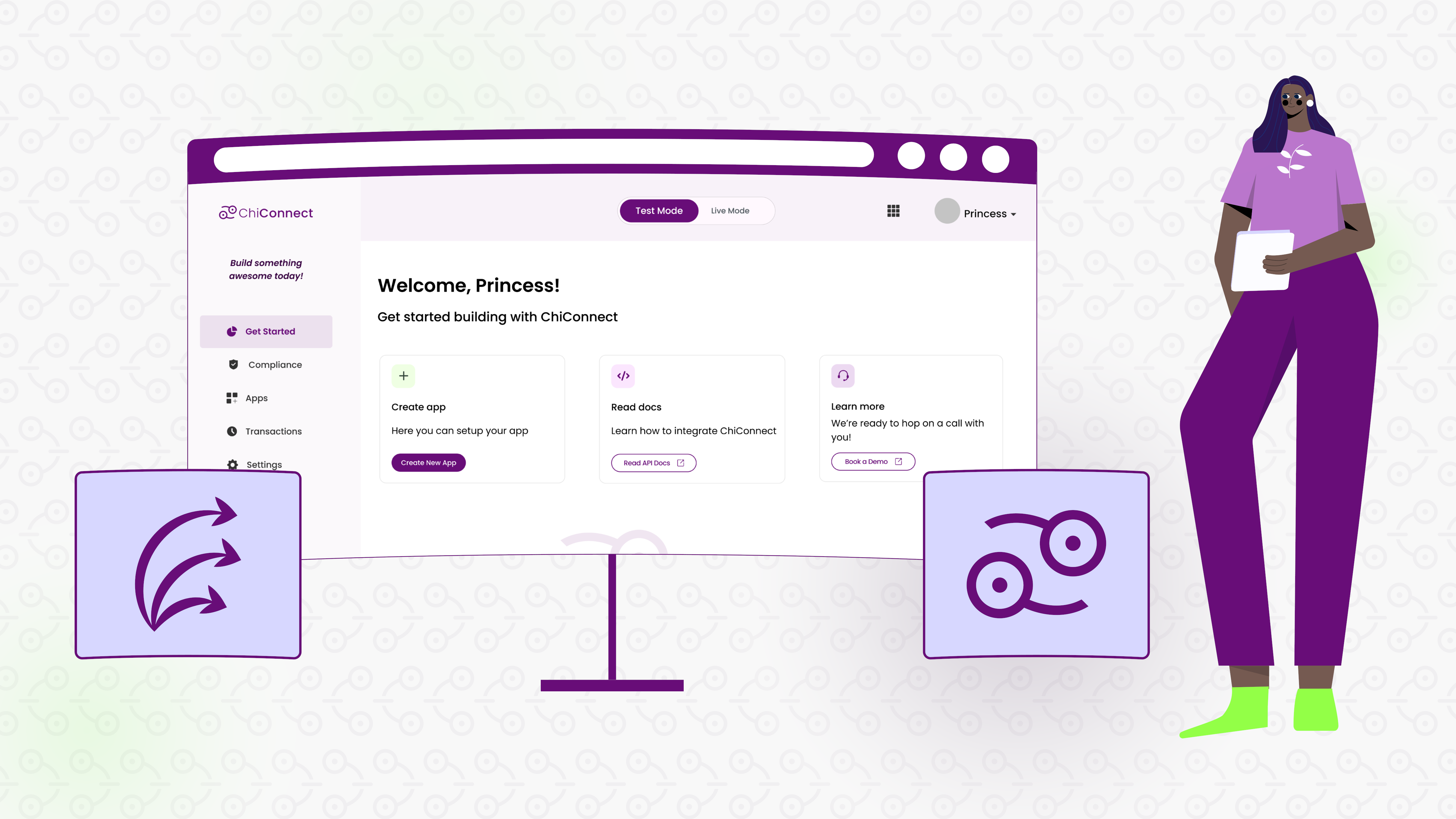Chimoney client dashboard